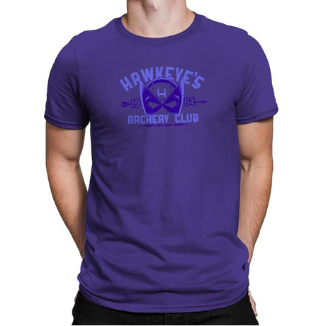 Archery Club Exclusive - Mens Premium T-Shirts RIPT Apparel Small / Purple Rush