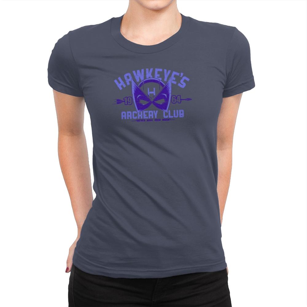 Archery Club Exclusive - Womens Premium T-Shirts RIPT Apparel Small / Indigo