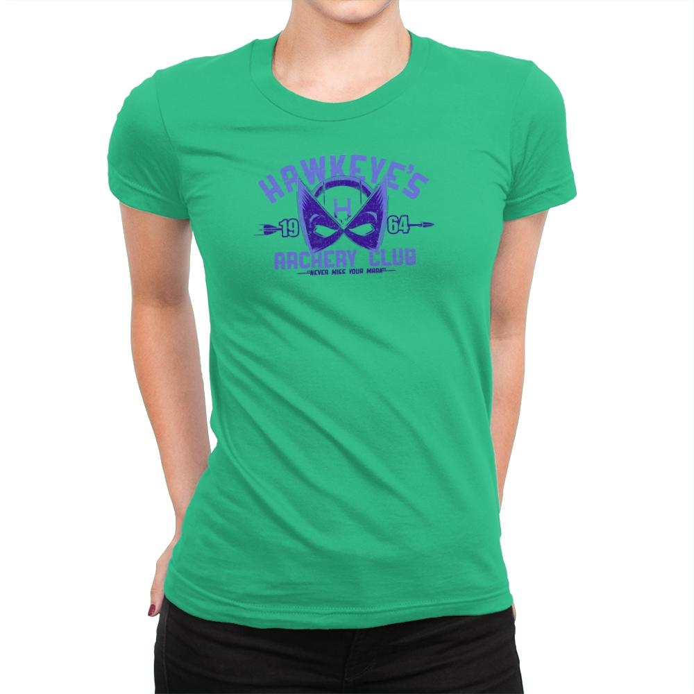 Archery Club Exclusive - Womens Premium T-Shirts RIPT Apparel Small / Kelly Green