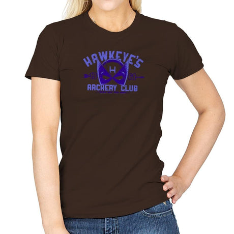 Archery Club Exclusive - Womens T-Shirts RIPT Apparel Small / Dark Chocolate