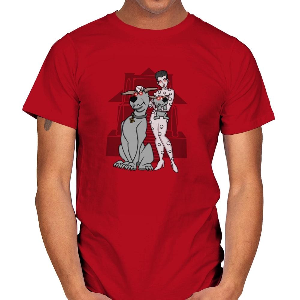 Are You A Dog? - Mens T-Shirts RIPT Apparel Small / Red