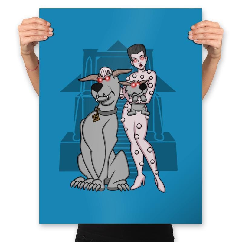 Are You A Dog? - Prints Posters RIPT Apparel 18x24 / Sapphire