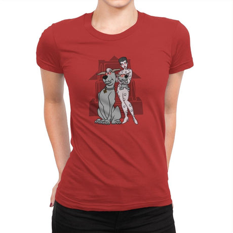 Are You A Dog? - Womens Premium T-Shirts RIPT Apparel Small / Red