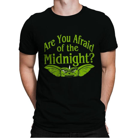 Are you afraid of the Midnight? - Mens Premium T-Shirts RIPT Apparel Small / Black