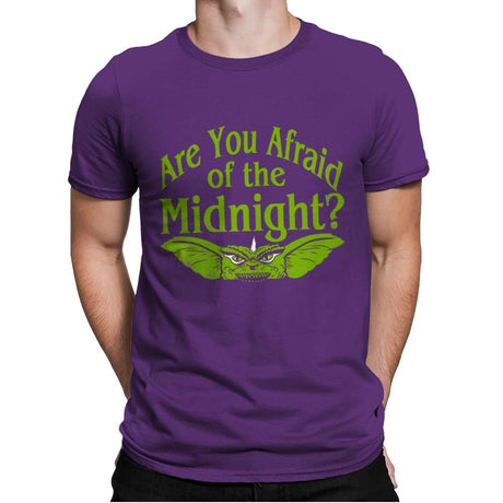 Are you afraid of the Midnight? - Mens Premium T-Shirts RIPT Apparel Small / Purple Rush