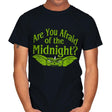 Are you afraid of the Midnight? - Mens T-Shirts RIPT Apparel Small / Black