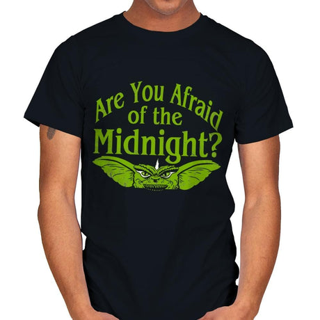 Are you afraid of the Midnight? - Mens T-Shirts RIPT Apparel Small / Black