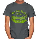 Are you afraid of the Midnight? - Mens T-Shirts RIPT Apparel Small / Charcoal