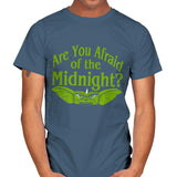 Are you afraid of the Midnight? - Mens T-Shirts RIPT Apparel Small / Indigo Blue