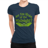 Are you afraid of the Midnight? - Womens Premium T-Shirts RIPT Apparel Small / Midnight Navy