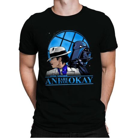 Are You Okay Ani? - Best Seller - Mens Premium T-Shirts RIPT Apparel Small / Black