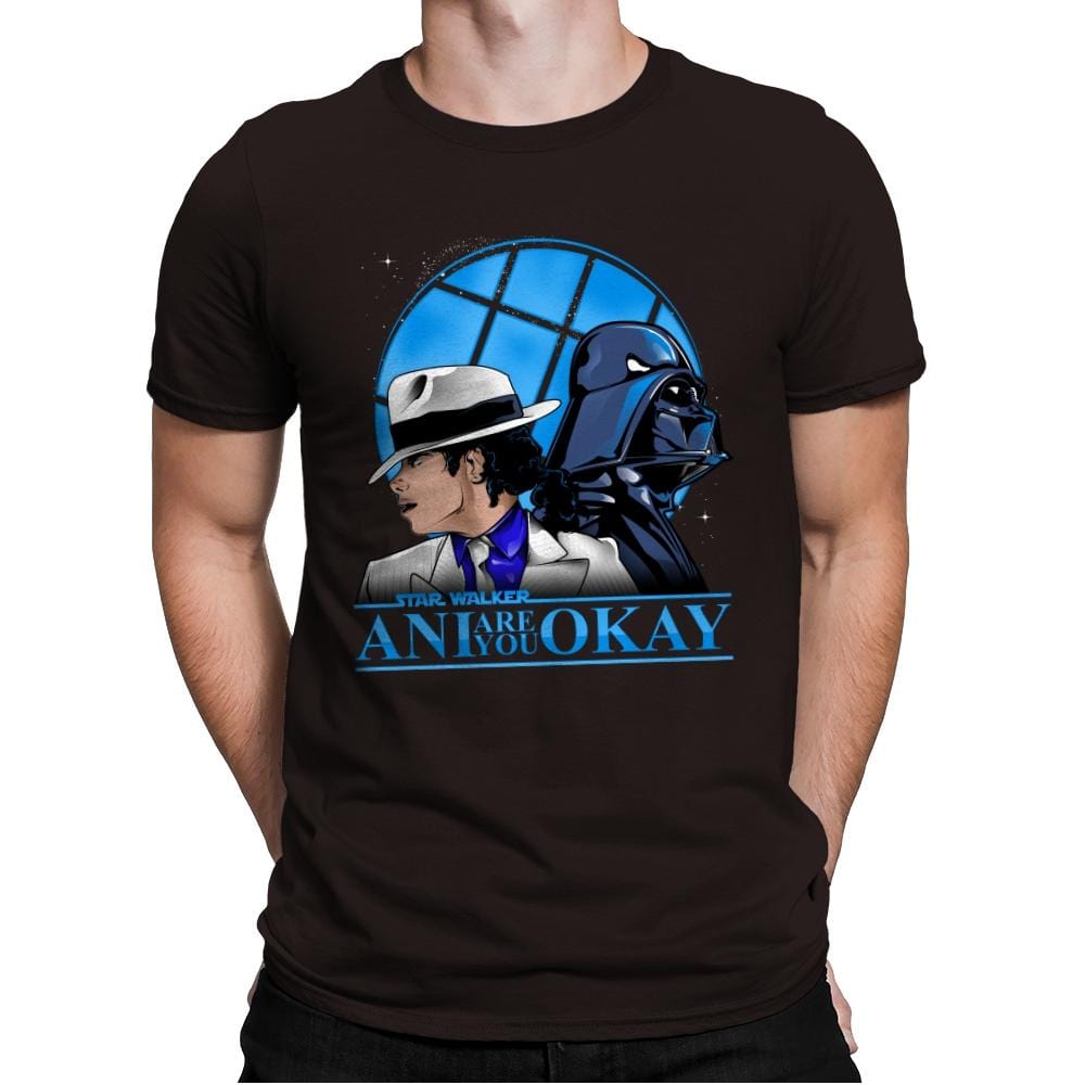 Are You Okay Ani? - Best Seller - Mens Premium T-Shirts RIPT Apparel Small / Dark Chocolate