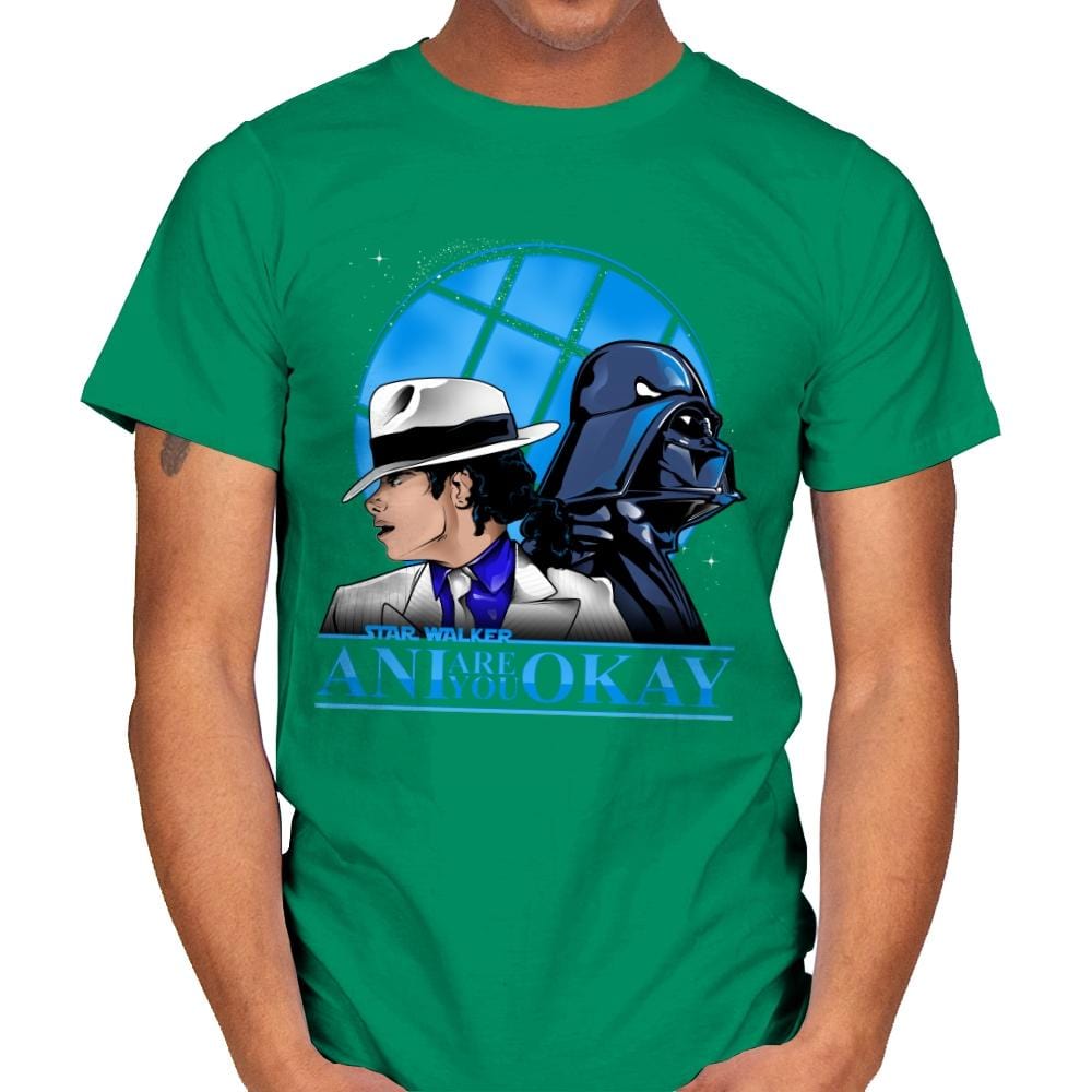 Are You Okay Ani? - Best Seller - Mens T-Shirts RIPT Apparel Small / Kelly Green