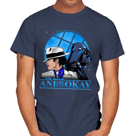 Are You Okay Ani? - Best Seller - Mens T-Shirts RIPT Apparel Small / Navy