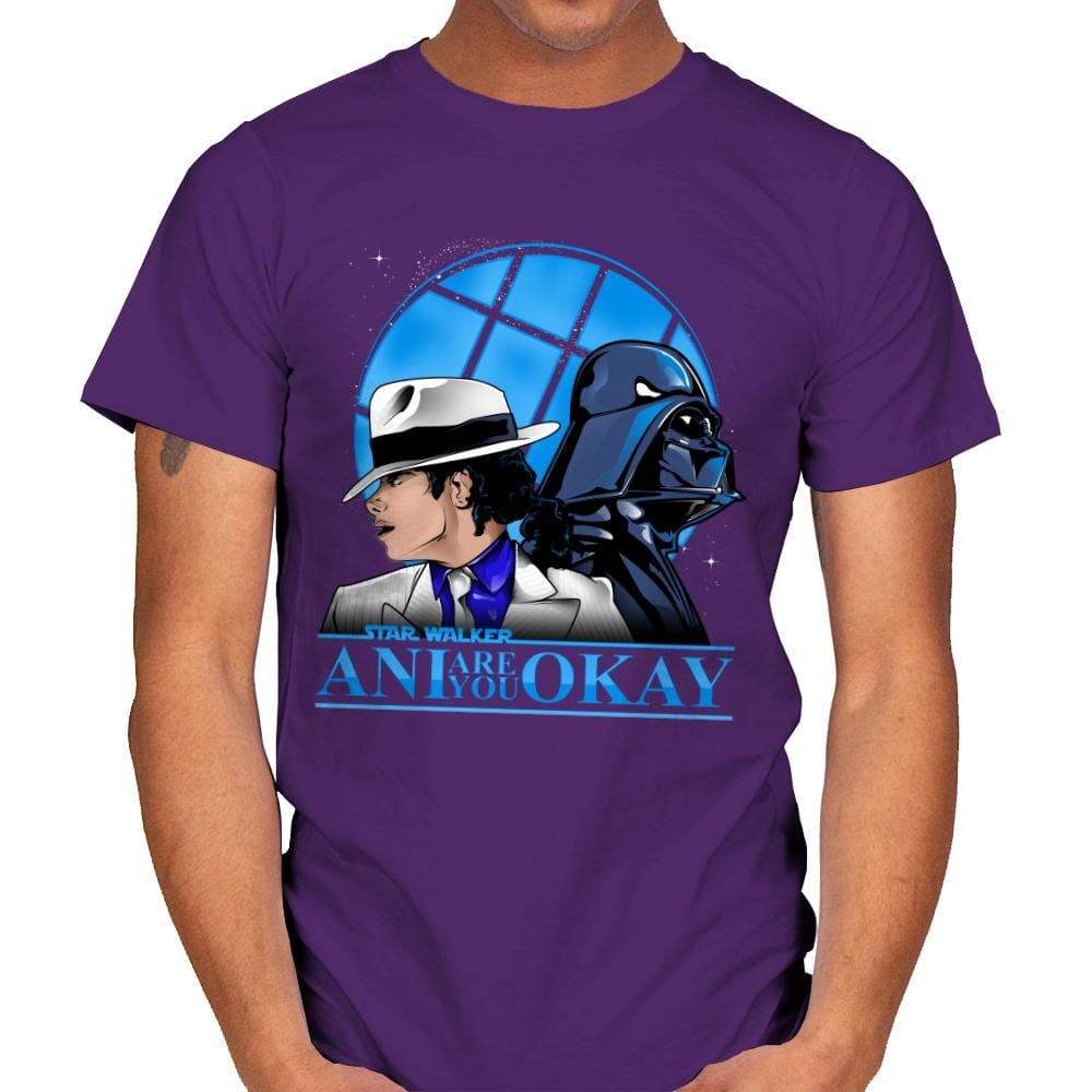 Are You Okay Ani? - Best Seller - Mens T-Shirts RIPT Apparel Small / Purple