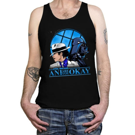 Are You Okay Ani? - Best Seller - Tanktop Tanktop RIPT Apparel X-Small / Black