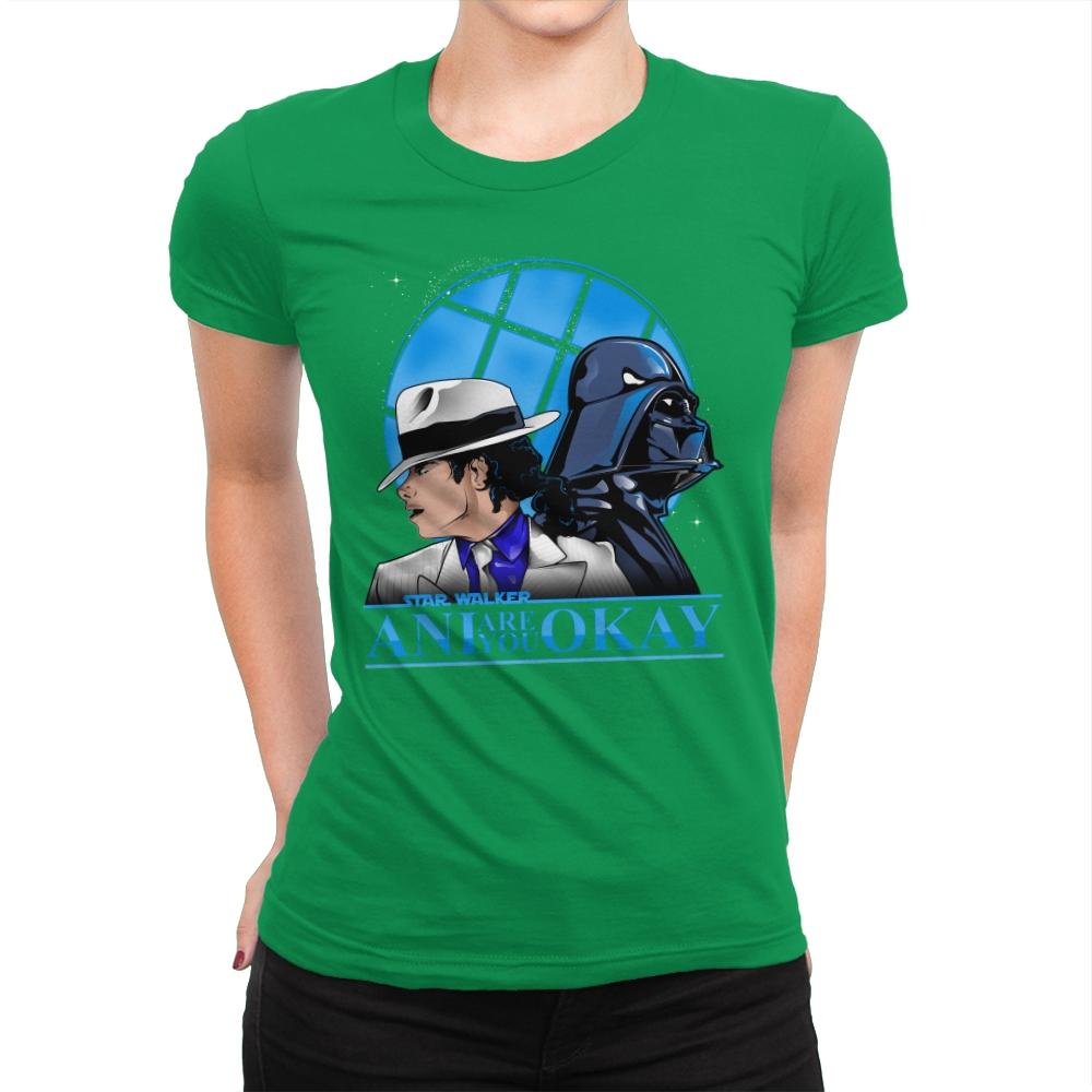 Are You Okay Ani? - Best Seller - Womens Premium T-Shirts RIPT Apparel Small / Kelly Green