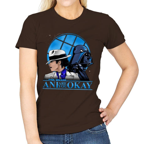 Are You Okay Ani? - Best Seller - Womens T-Shirts RIPT Apparel Small / Dark Chocolate