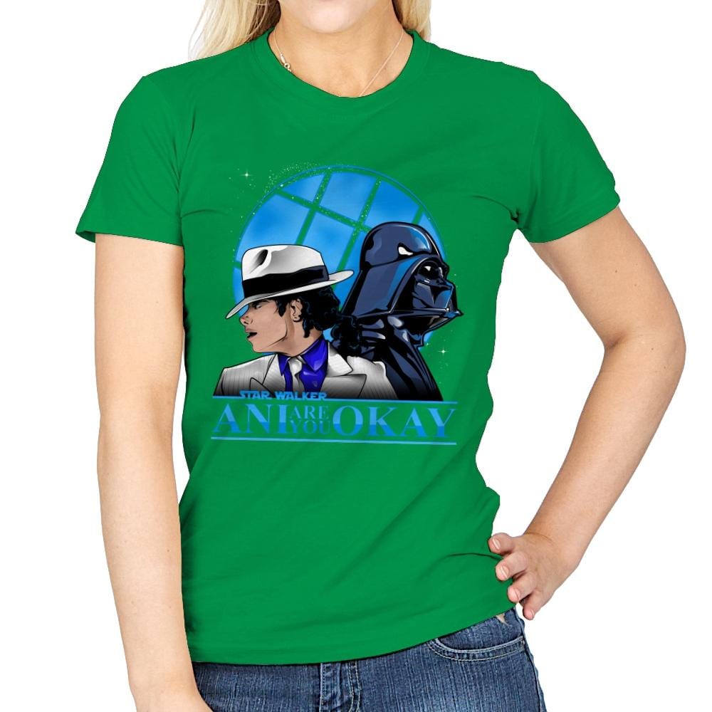 Are You Okay Ani? - Best Seller - Womens T-Shirts RIPT Apparel Small / Irish Green