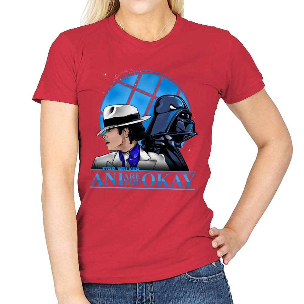 Are You Okay Ani? - Best Seller - Womens T-Shirts RIPT Apparel Small / Red