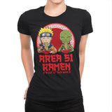 Area 51 Ramen - Womens Premium T-Shirts RIPT Apparel Small / Black