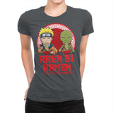 Area 51 Ramen - Womens Premium T-Shirts RIPT Apparel Small / Heavy Metal