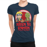 Area 51 Ramen - Womens Premium T-Shirts RIPT Apparel Small / Midnight Navy