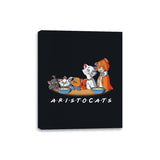 Aristofriends - Canvas Wraps Canvas Wraps RIPT Apparel 8x10 / Black