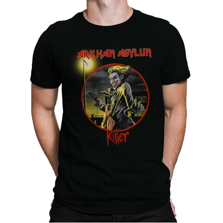 Arkham Asylum Exclusive - Best Seller - Mens Premium T-Shirts RIPT Apparel Small / Black