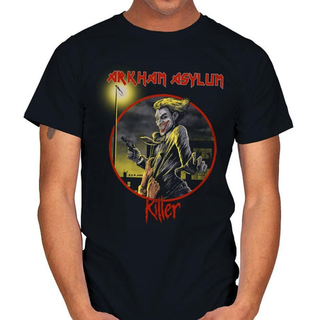 Arkham Asylum Exclusive - Best Seller - Mens T-Shirts RIPT Apparel Small / Black