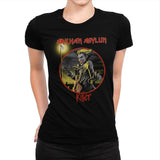 Arkham Asylum Exclusive - Best Seller - Womens Premium T-Shirts RIPT Apparel Small / Indigo