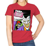 Arkham Club - Womens T-Shirts RIPT Apparel Small / Red