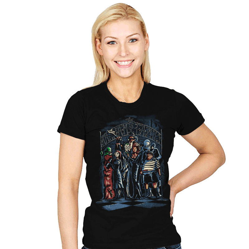 Arkham Family - Womens T-Shirts RIPT Apparel
