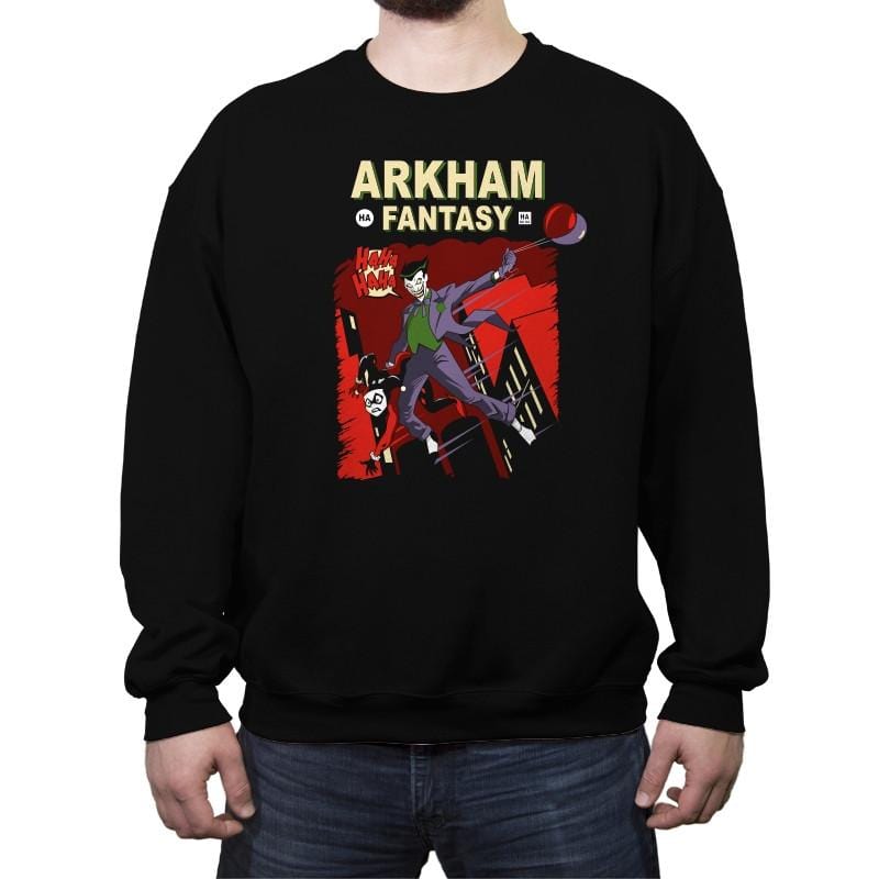 Arkham Fantasy - Crew Neck Sweatshirt Crew Neck Sweatshirt RIPT Apparel
