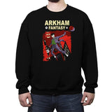 Arkham Fantasy - Crew Neck Sweatshirt Crew Neck Sweatshirt RIPT Apparel Small / Black
