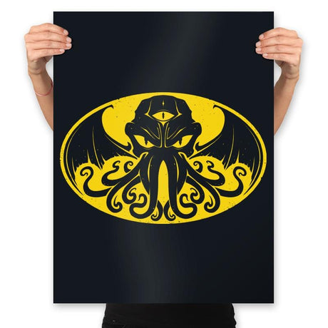Arkham Monster - Prints Posters RIPT Apparel 18x24 / Black