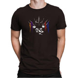 Armored Savagery Exclusive - Mens Premium T-Shirts RIPT Apparel Small / Dark Chocolate