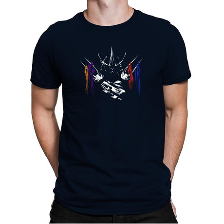 Armored Savagery Exclusive - Mens Premium T-Shirts RIPT Apparel Small / Midnight Navy
