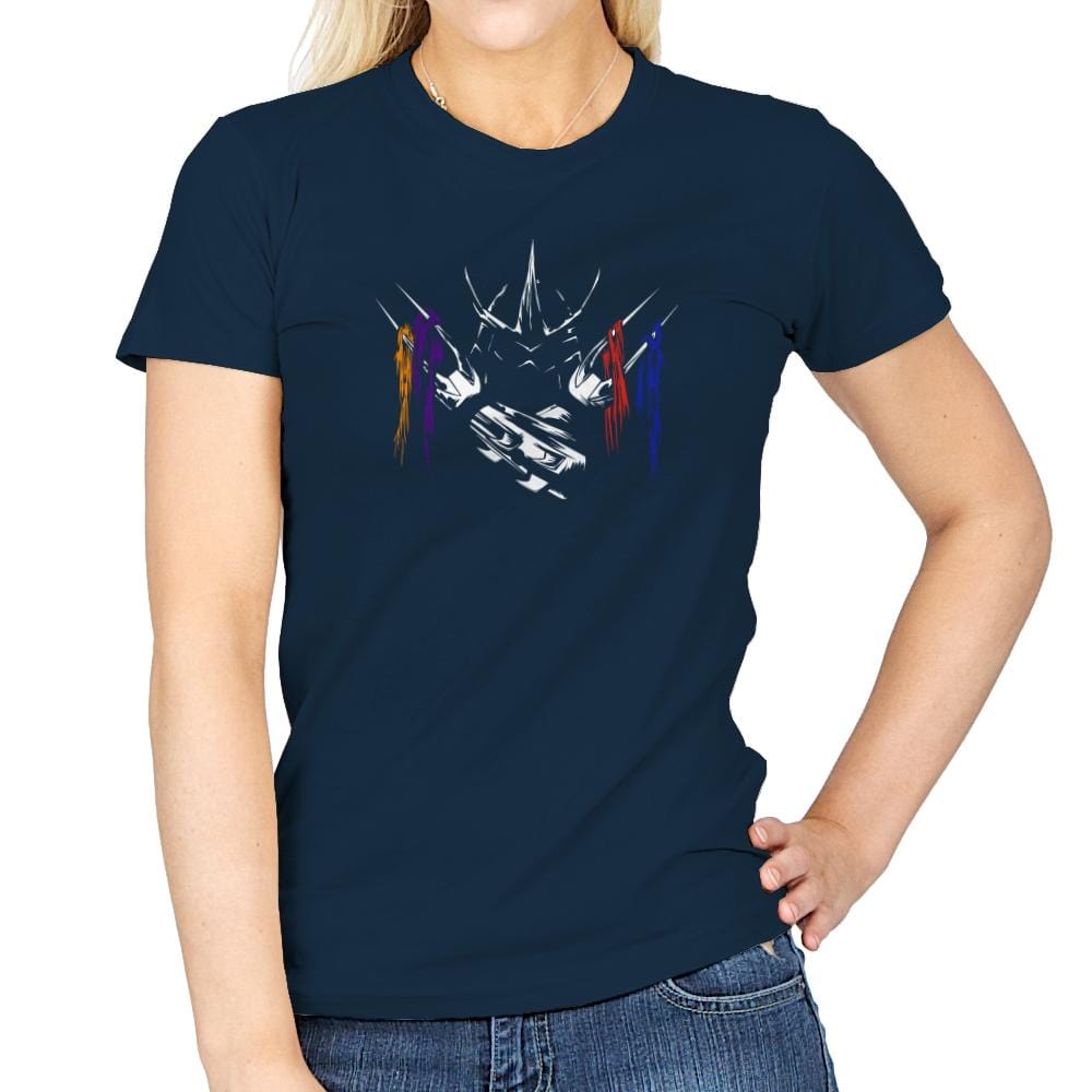 Armored Savagery Exclusive - Womens T-Shirts RIPT Apparel Small / Navy