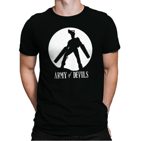 Army of Devils - Mens Premium T-Shirts RIPT Apparel Small / Black