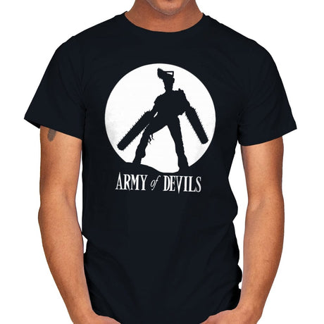 Army of Devils - Mens T-Shirts RIPT Apparel Small / Black