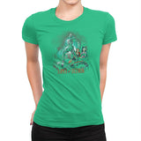 Army of Robots Exclusive - Womens Premium T-Shirts RIPT Apparel Small / Kelly Green