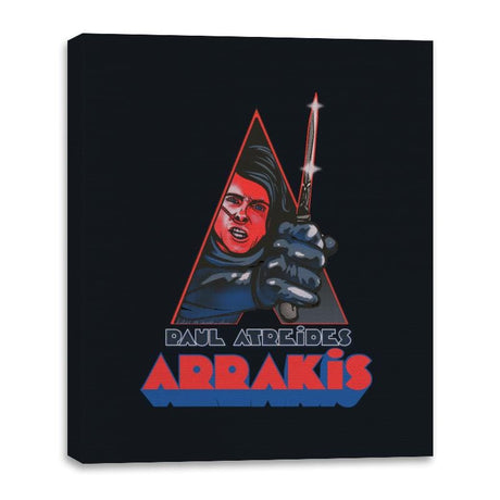 Arrakis - Canvas Wraps Canvas Wraps RIPT Apparel 16x20 / Black