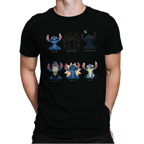Art Stitchment - Mens Premium T-Shirts RIPT Apparel Small / Black