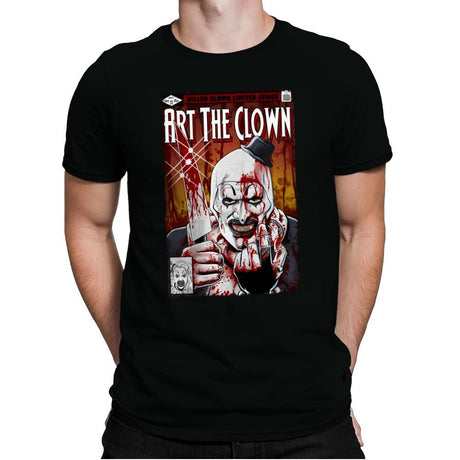 Art the Clown - Mens Premium T-Shirts RIPT Apparel Small / Black