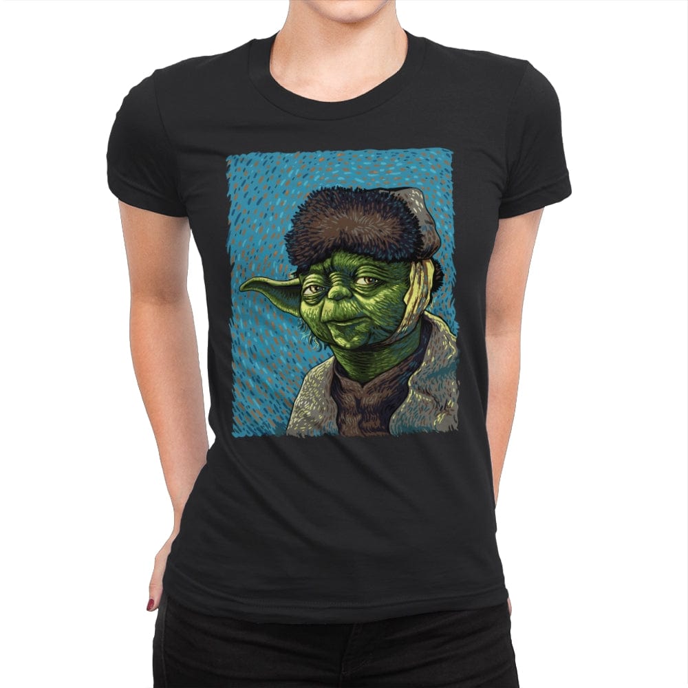 Artist from a Galaxy Far Far Away - Womens Premium T-Shirts RIPT Apparel Small / Black