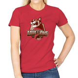Arus Lions - 80s Blaarg - Womens T-Shirts RIPT Apparel Small / Red