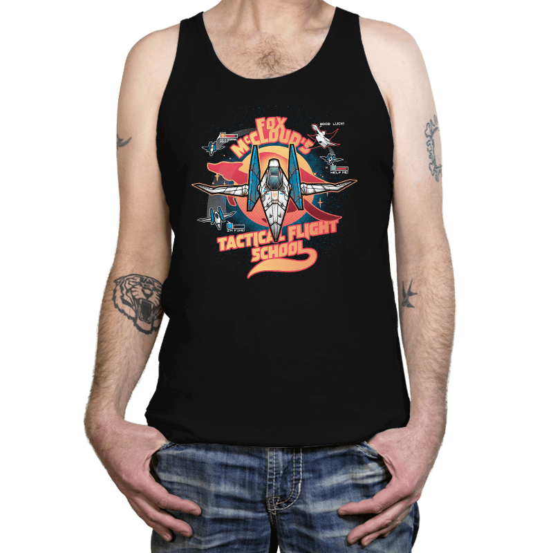 Arwing Flight School - Tanktop Tanktop RIPT Apparel