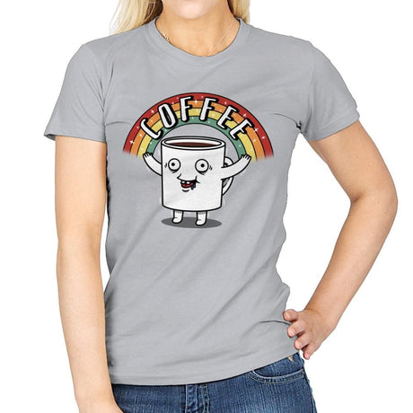 As long as we have coffee - Womens T-Shirts RIPT Apparel Small / Sport Grey