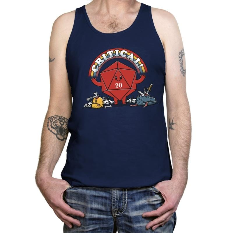 As long as we have our Imagination - Tanktop Tanktop RIPT Apparel X-Small / Navy